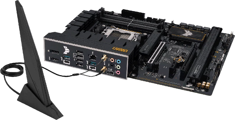 Pllakë amë ASUS TUF Gaming B650-PLUS WiFi, AM5, ATX, DDR5, 3x M.2, 4x SATA, 2.5GbE, Wi‑Fi 6, Bluetooth 5.2