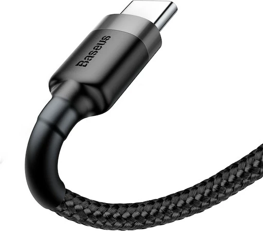 Kabllo USB Baseus CATKLF-BG1, 1m, USB A në USB C, e zezë