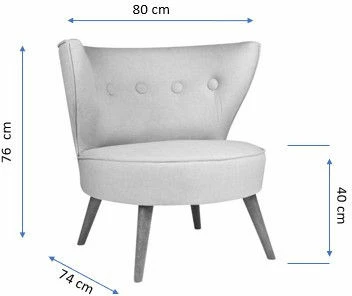 Karrige Wing Atelier del Sofa, Riverhead, e verdhë