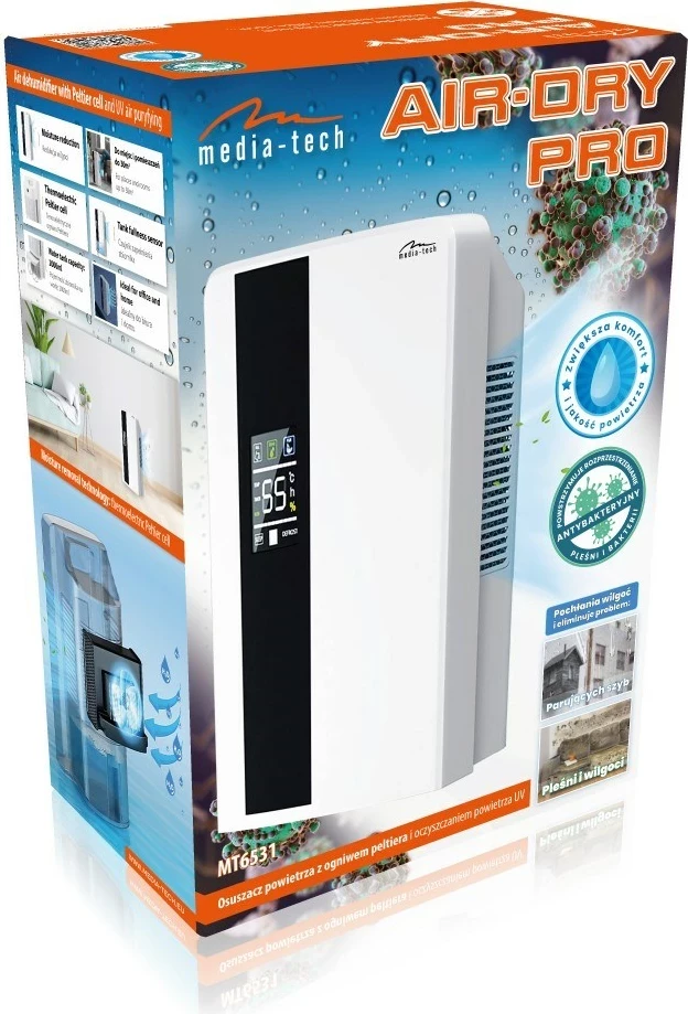 Dehumidifikues Media tech AIR-DRY PRO MT6531