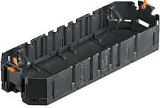 Mbajtës universal OBO Bettermann UT4 208x76x36 mm, RAL9011 i zi
