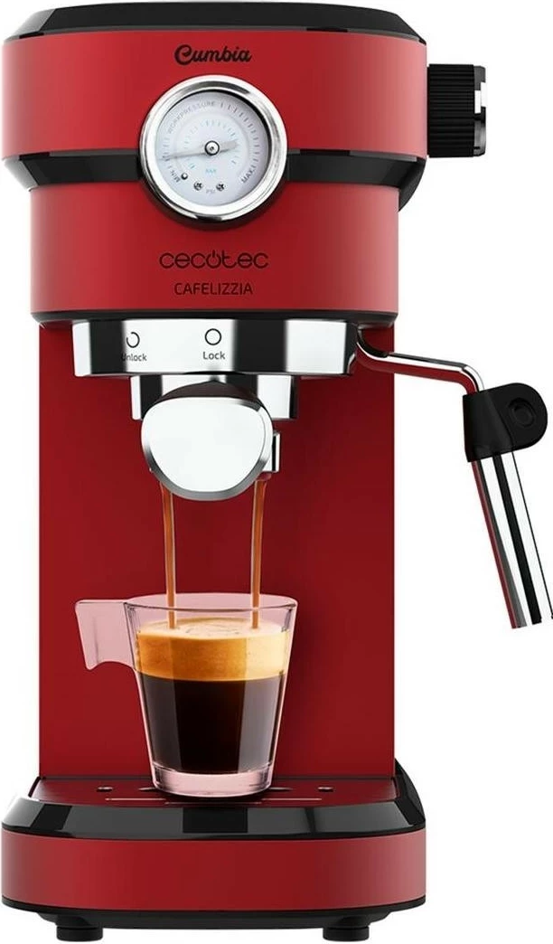 Makine kafeje Cecotec Cafelizzia 790 Shiny Pro, 20 bar, 1.2L, e kuqe