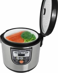 Multicooker Esperanza Cooking Mate EKG011 5L 860W 11 programe, argjendtë, set aksesorësh