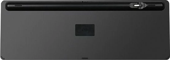 Tastierë wireless Powerton SolarSlim WPKBSS-B CZSK, me karikim solar, layout CZ+SK, me numpad, e zezë
