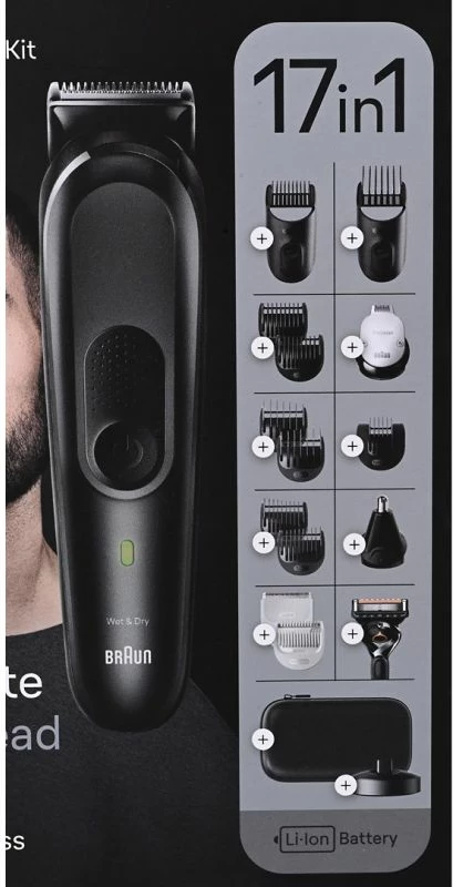 Trimmer Braun MGK7491, i zi
