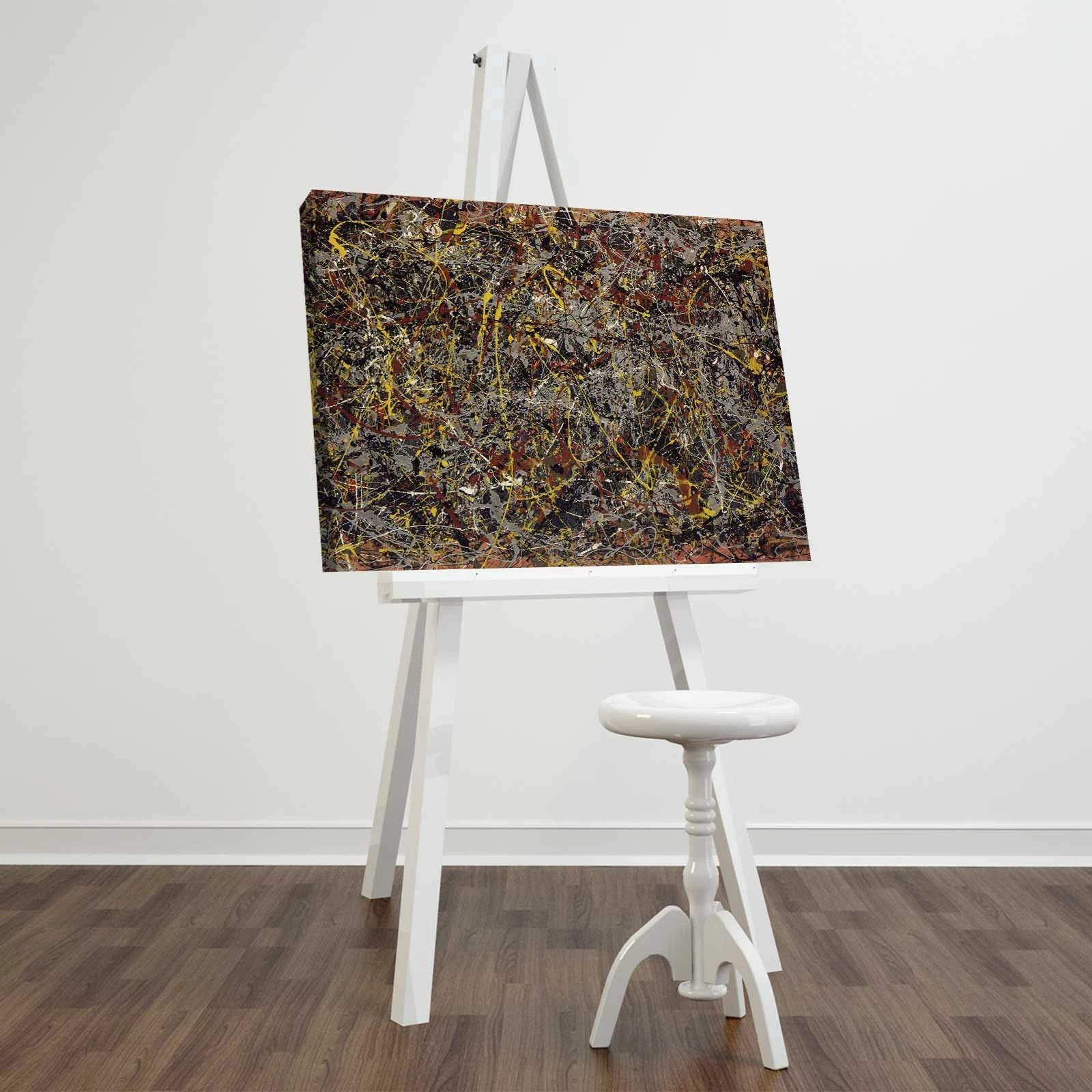 Pikturë dekorative në kanavacë, Wallity FAMOUSART-044, shumëngjyrëshe, 45x70cm