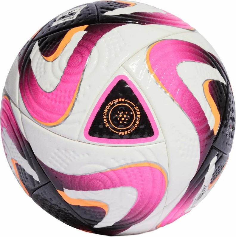 Top futbolli adidas Conext 24 Pro, i bardhë dhe rozë [Madhësia: 5]