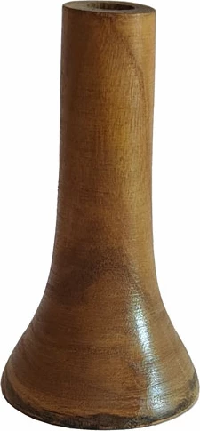 Vazo druri Cedar, ngjyrë kafe, 11x11x21 cm