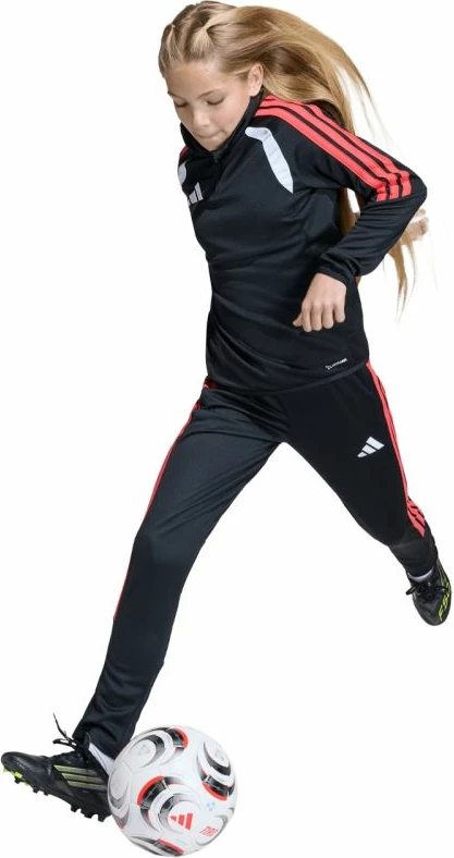 Duks për fëmijë adidas, i zi i bardhë i kuq [Madhësia: 164 cm]
