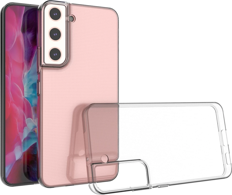 Mbështjellës Hurtel Ultra Clear 0.5mm për Samsung Galaxy S22, Transparent