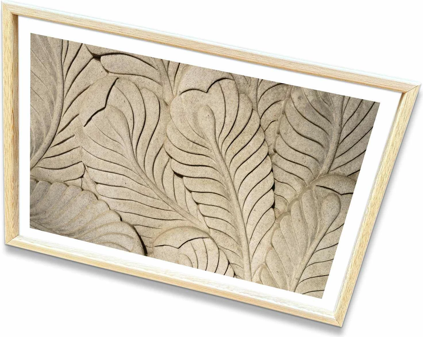 Pikturë dekorative me kornizë, MDF, Wallity, Ahswabisabi-003, 42x62cm