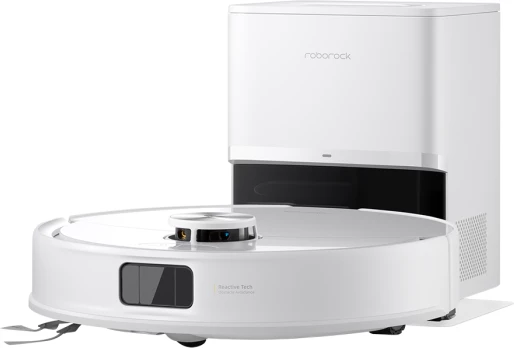 Fshesë robotike ROBOROCK Q10 VF+ 10,000 Pa me stacion vetëzbrazës, e bardhë
