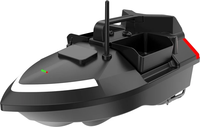 Barkë karremi Flytec V020 GPS 12000mAh 500m rreze 3 dhoma e zezë