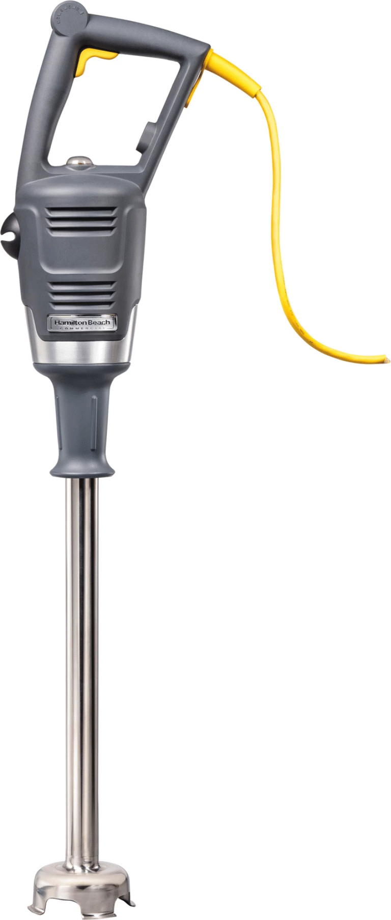 Blender zhytës, Hamilton Beach Commercial BigRig, deri 121 L, krah çelik inox, 930x216 mm, me bazë fuqie dhe mbajtëse muri