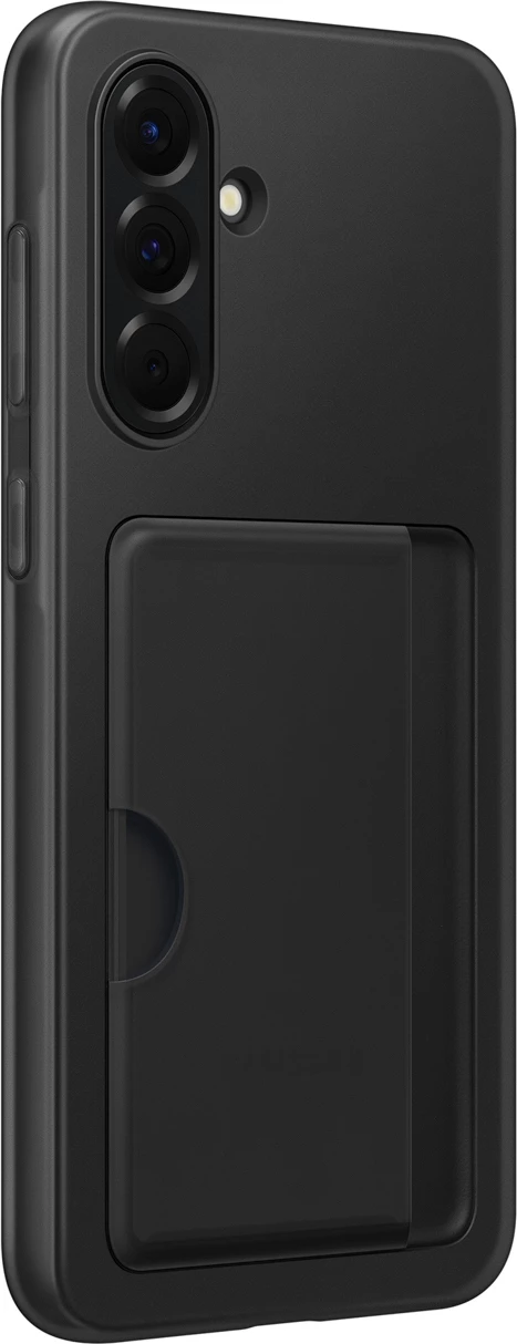 Mbështjellës Samsung EF-OA566TBEGWW për Galaxy A56 5G me xhep kartelash, i zi