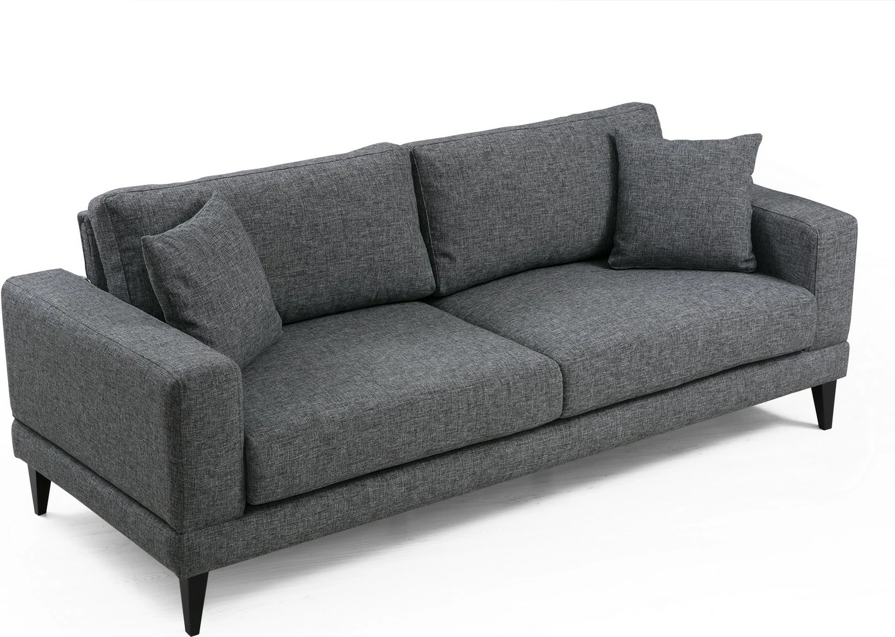 Divan-krevat treshe, ngjyrë gri e errët, Atelier del Sofa Nordic