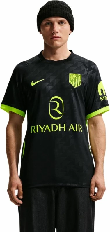 Fanellë meshkuj Nike Atlético Madrid Stadium Away 2026/27, e zezë
