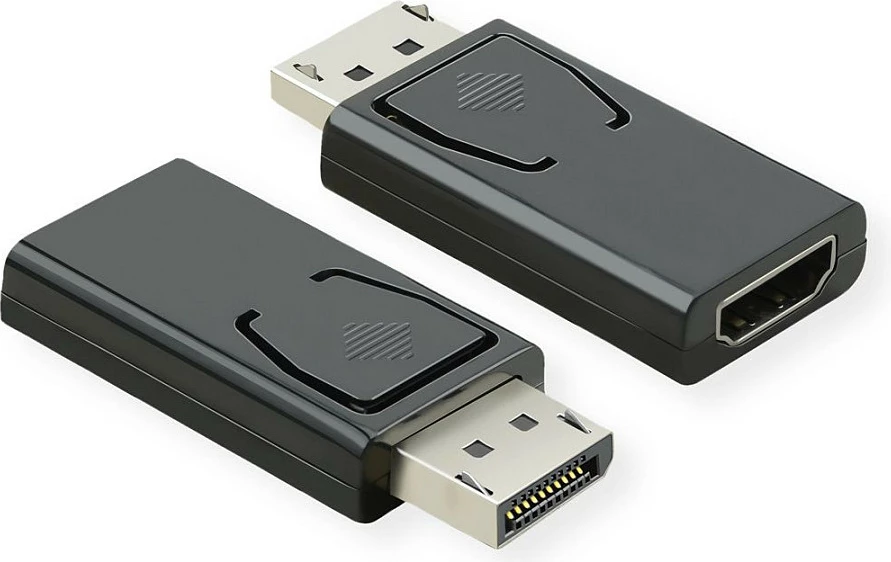 Adapter VALUE DisplayPort në HDMI, 1080p 60Hz, i zi