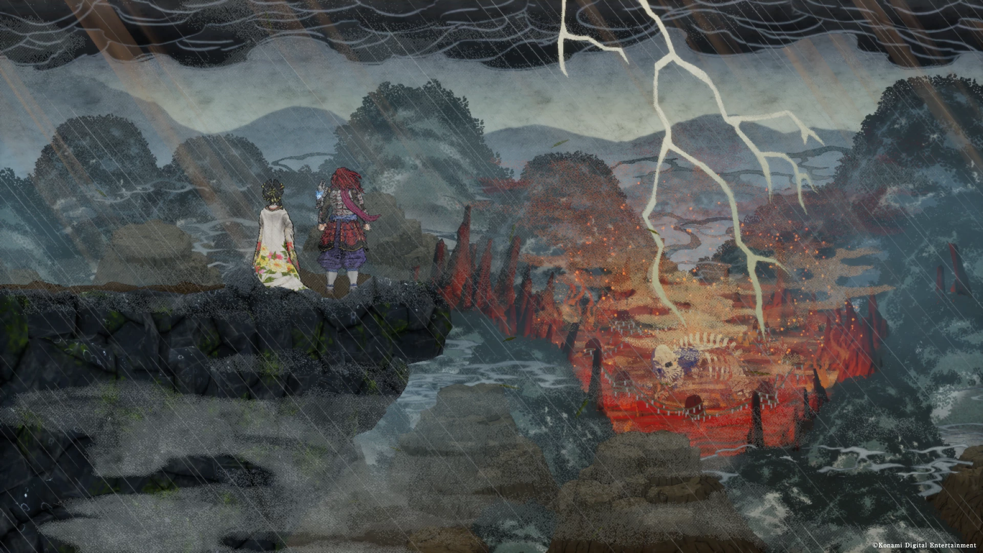 Lojë Konami GetsuFumaDen: Undying Moon për Nintendo Switch