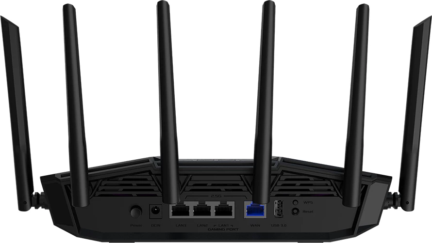 Ruter ASUS RT-BE90U BE9400 Tri-band WiFi 7 (802.11be), 320MHz, 4K-QAM, MLO, 4x 2.5G porta, AiMesh, i zi