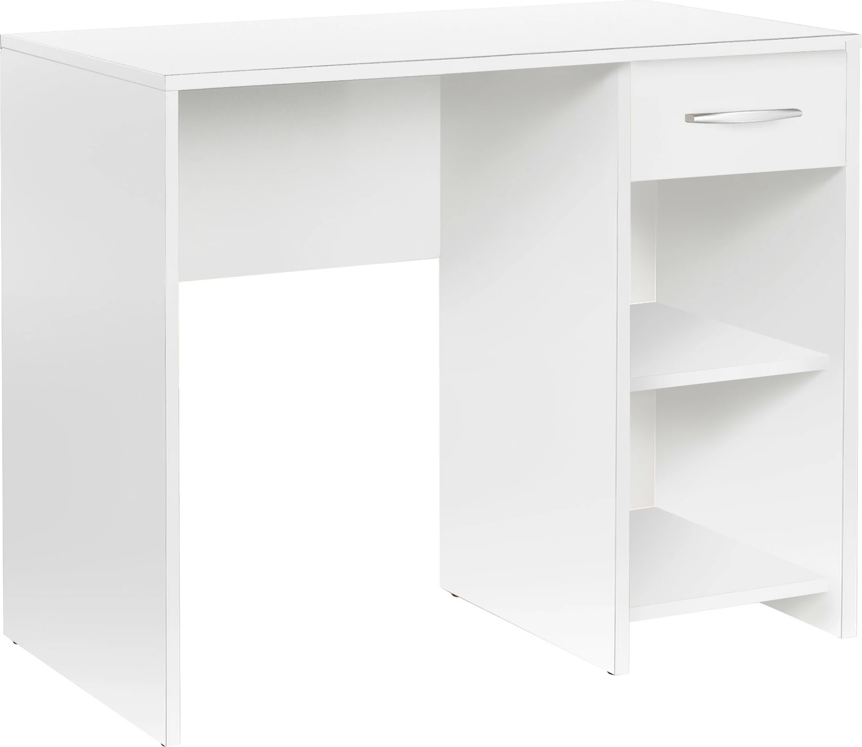 Tavolinë studimi, ngjyrë e bardhë, Hanah Home, Cms-505-Bb-1