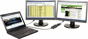 Adapter USB 3.0 në DVI/VGA Lenovo 0B47072, 2048x1152, i zi