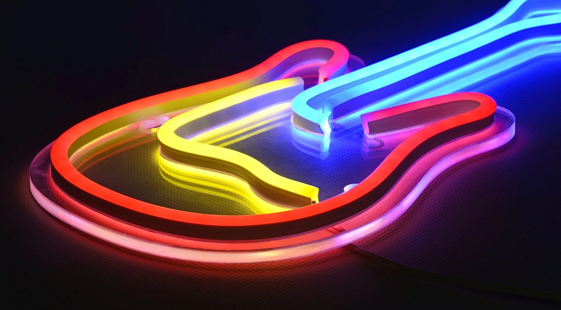 Dritë LED Activejet Neon AJE-NEON GITARA, Multikolor