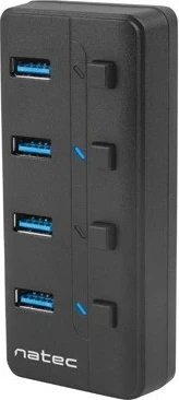 Hub Natec USB 3.0, 4 porte, i zi