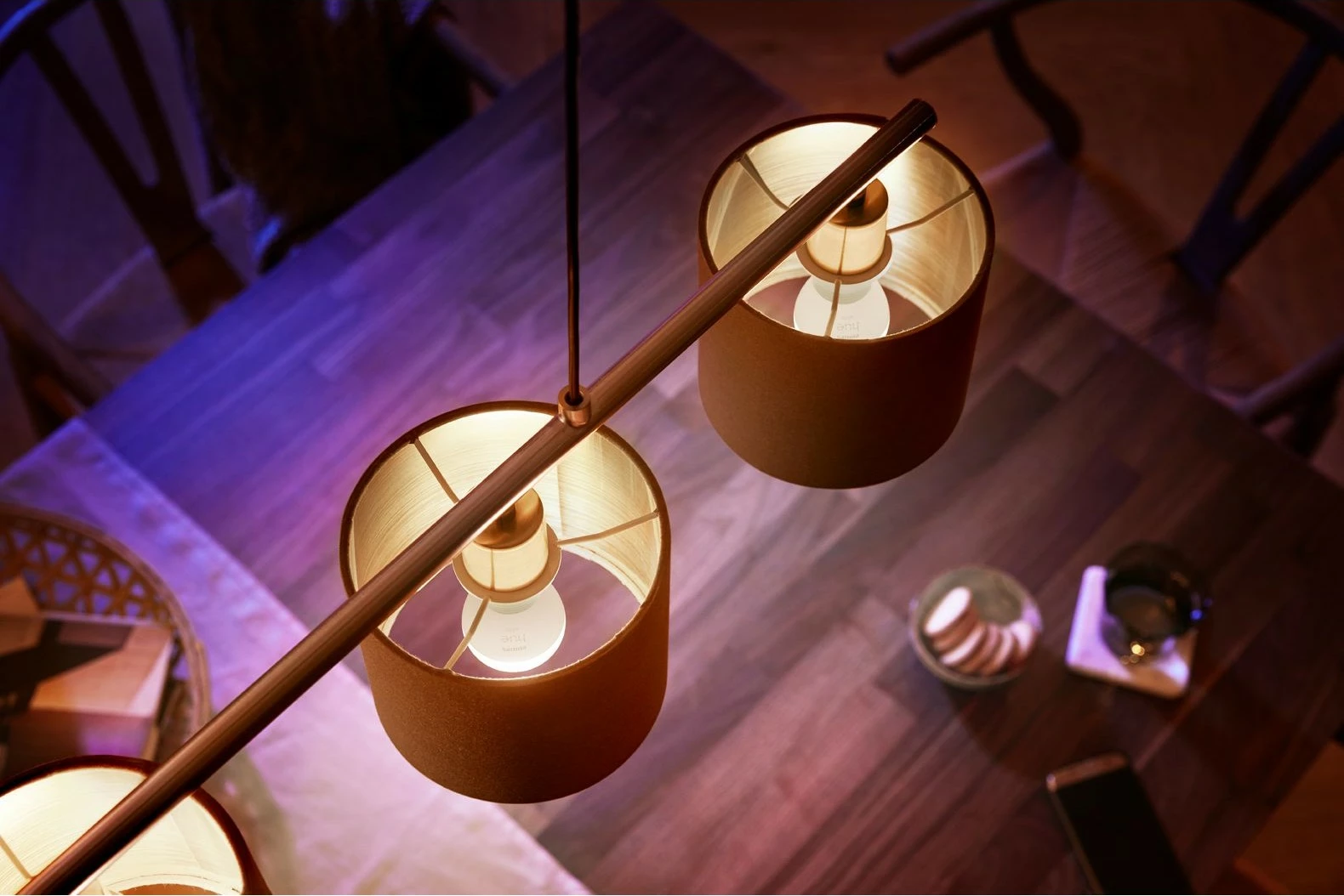 Llambë smart Philips Hue White Lustre E14, Bluetooth/Zigbee, LED, Bardhë