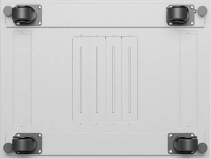 Kasë rack LANBERG Szafy RACK 19" 42U 600x800mm, këmbës, xham LCD, gri