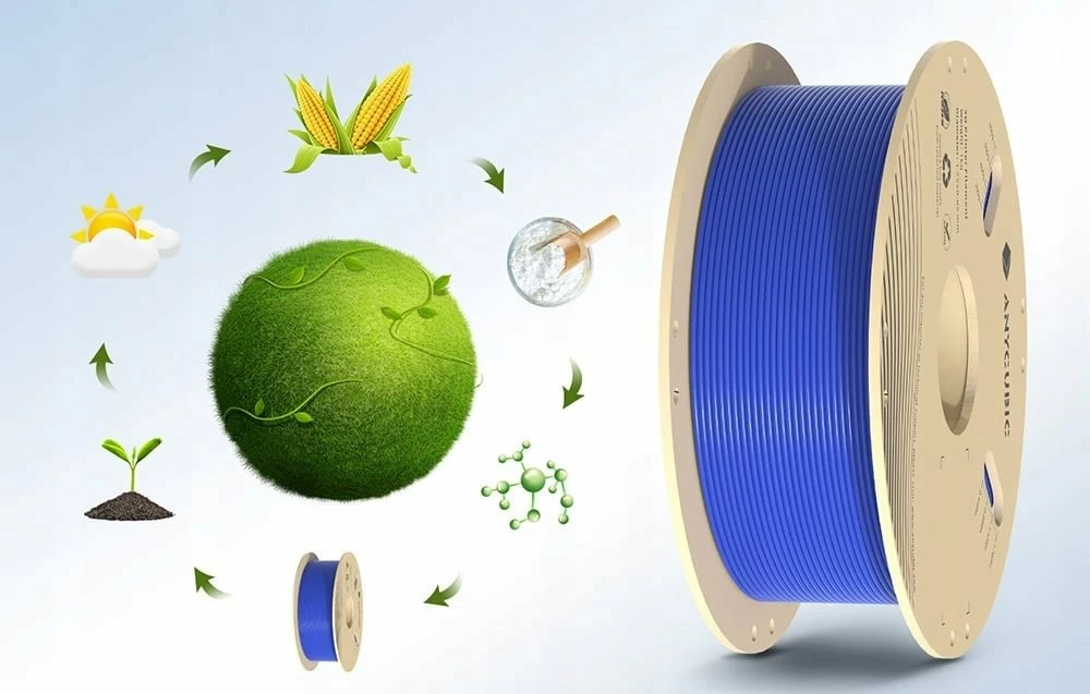 Filament PLA Anycubic 1 kg 1.75 mm Blu