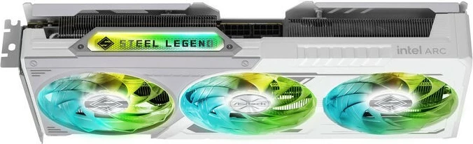 Kartelë grafike ASRock Intel Arc Steel Legend OC 12GB GDDR6, 3 ventilatorë