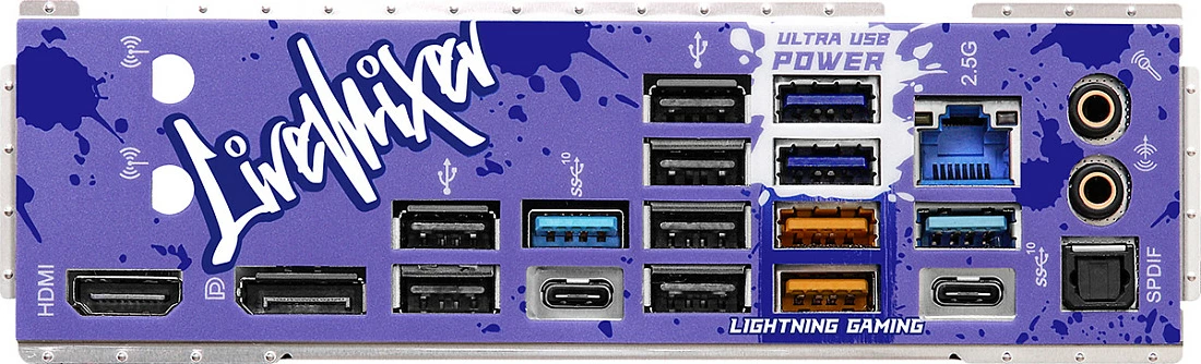 Pllakë amë ASRock Z790 LiveMixer, Intel, LGA 1700, DDR5, 128 GB, Vjollcë