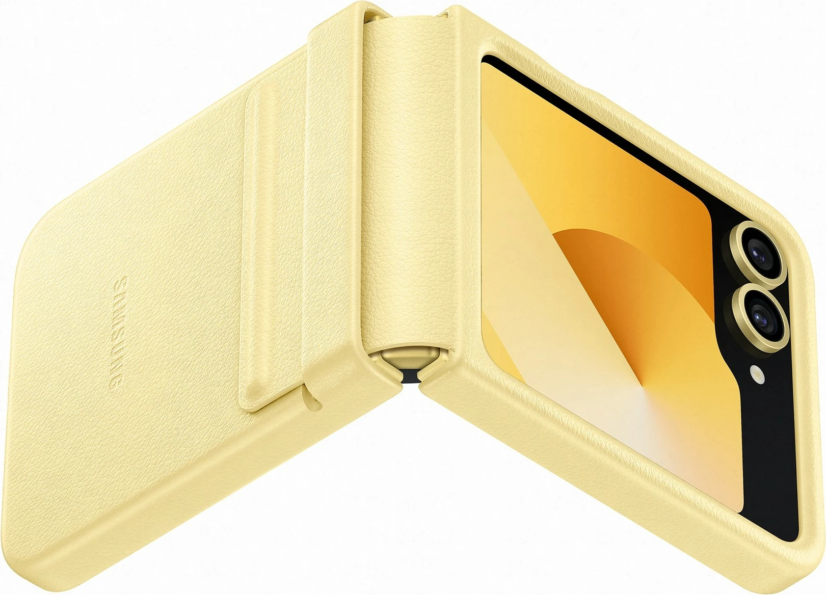Mbështjellës Samsung Galaxy Z Flip6, 17 cm (6.7"), Verdhë