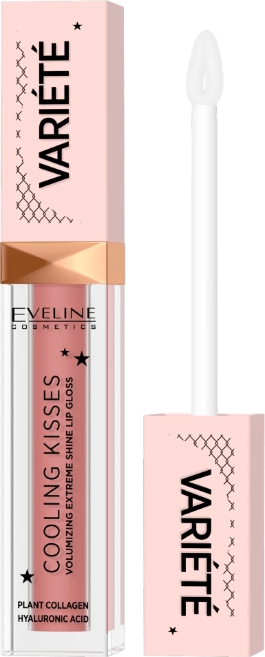Gloss për buzë Eveline Cosmetics Variety Gloss Enhancing Lip Volume për femra 03 Star Glow 6.8ml