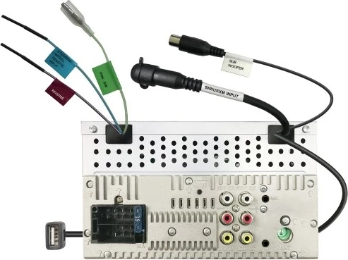 Radio DVD për makinë JVC, 200 W, Bluetooth, e zezë