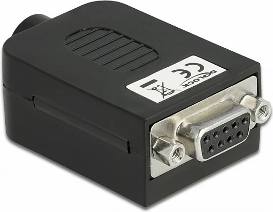 Adapter terminal block DeLOCK 66265, Sub-D 9, 10-pin, AWG 26-18, i zi