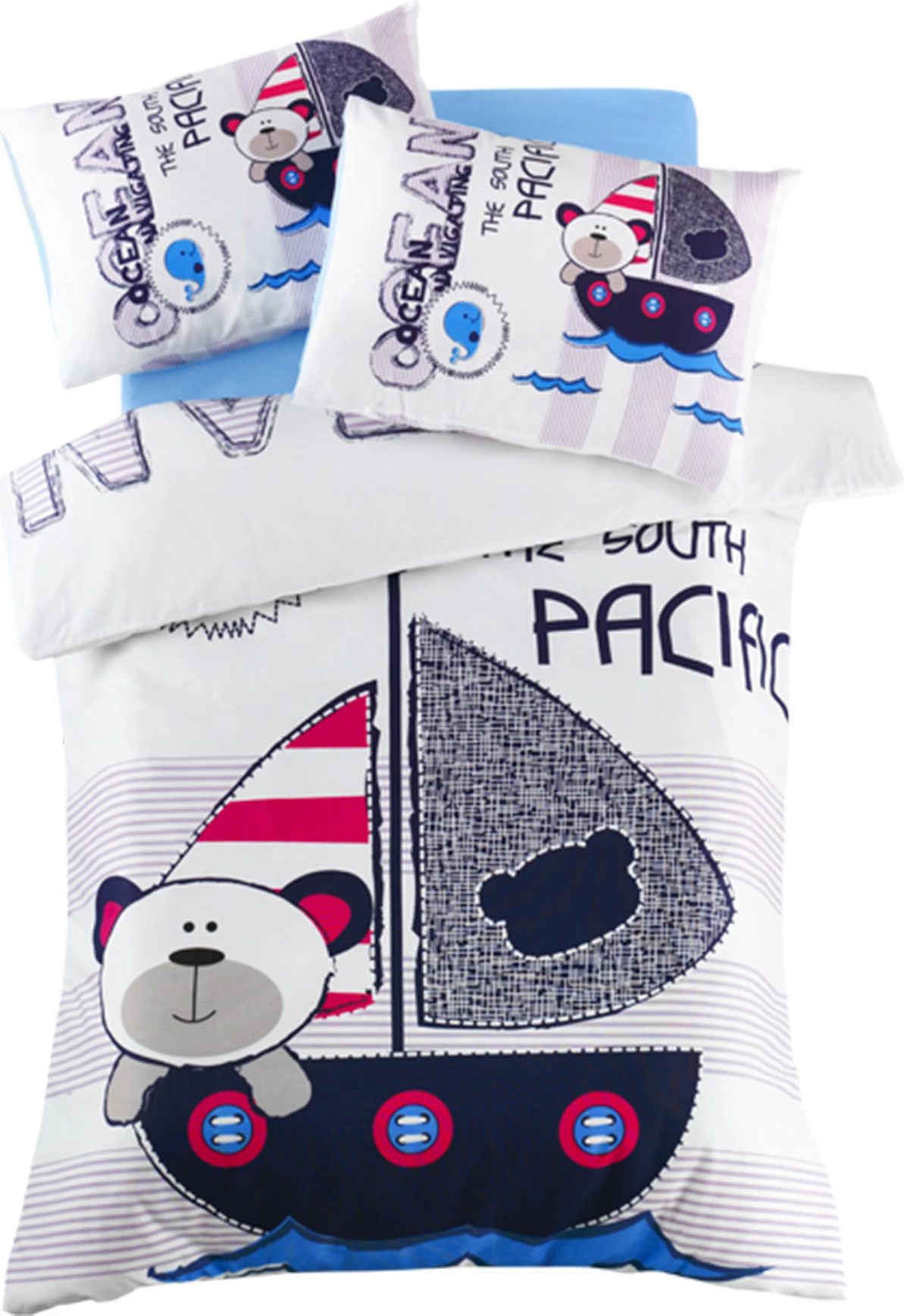 Set mbulesë për batanije për bebe Ranforce L'essentiel, Pacific