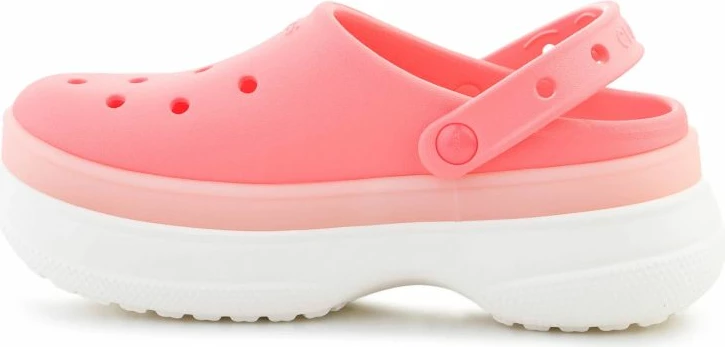Këpucë Crocs Classic Frosted Stacked Clog Guava
