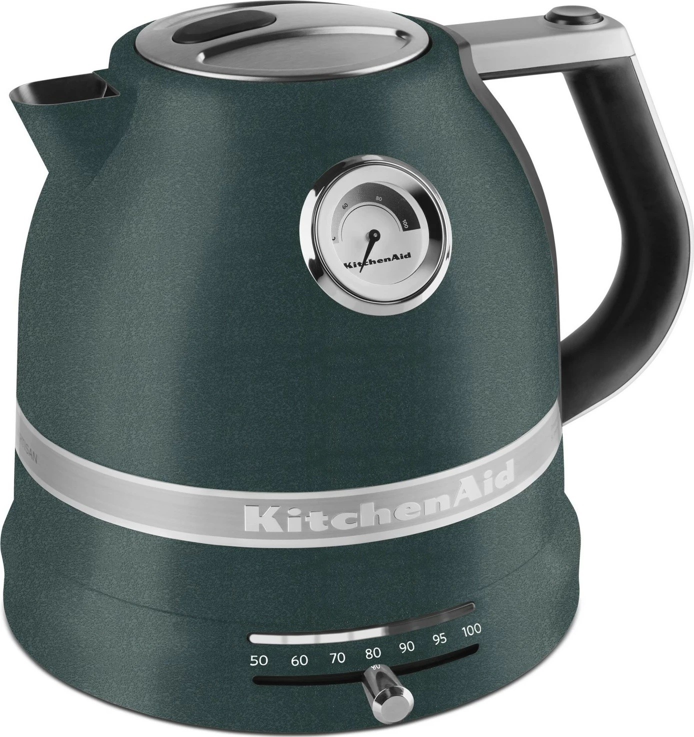Çajnik elektrik KitchenAid Artisan 5KEK1522, 1.5L, 2400W, ngjyrë e gjelbër e errët