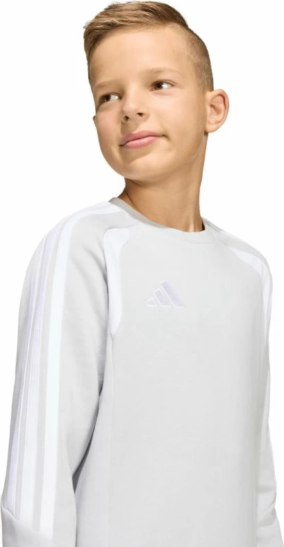 Duks për fëmijë adidas, gri [Madhësia: 152 cm]