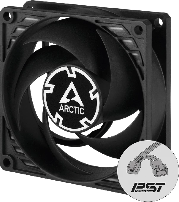 Ventilator PC ARCTIC P8 PWM PST 80mm PWM 4-pin, i zi