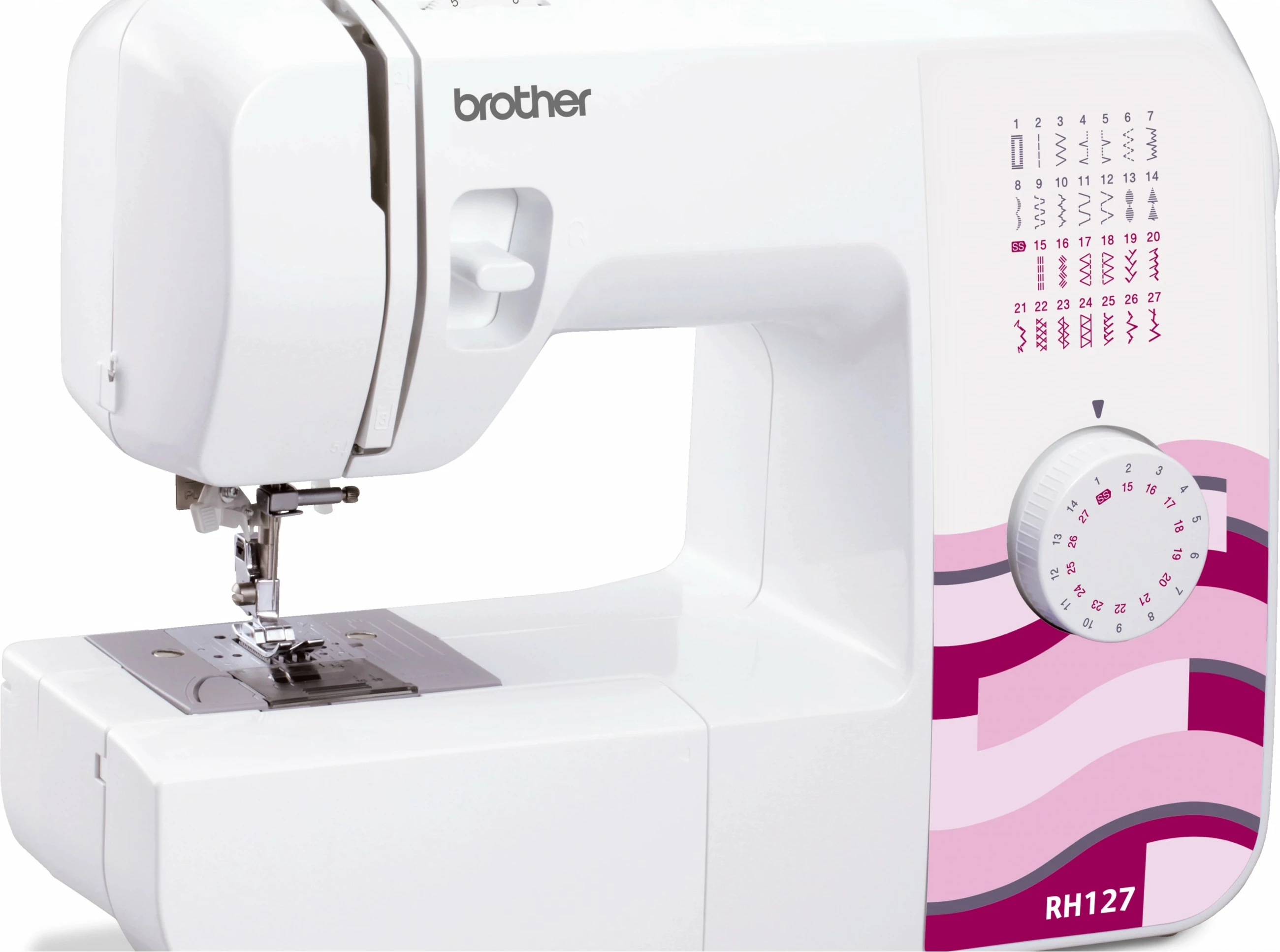 Makine qepëse Brother RH127 mekanike e bardhë