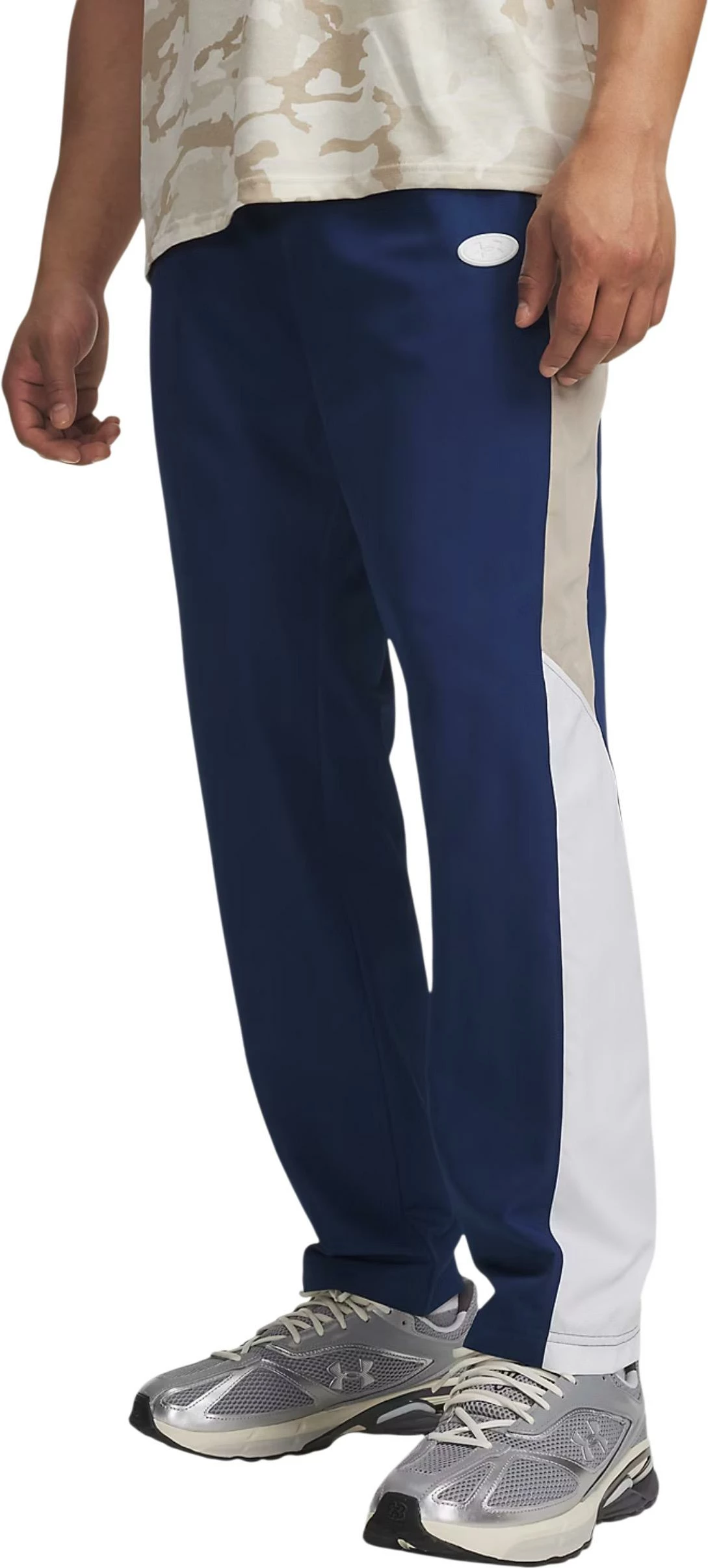Pantallona sportive për meshkuj Under Armour UA Rival Woven CB Pants 77-6013416, të kaltra