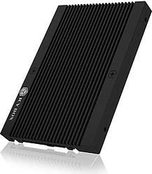 Konvertues SSD ICY BOX M.2 NVMe në 2.5" U.2, 64 Gbit/s, 2 TB, i zi
