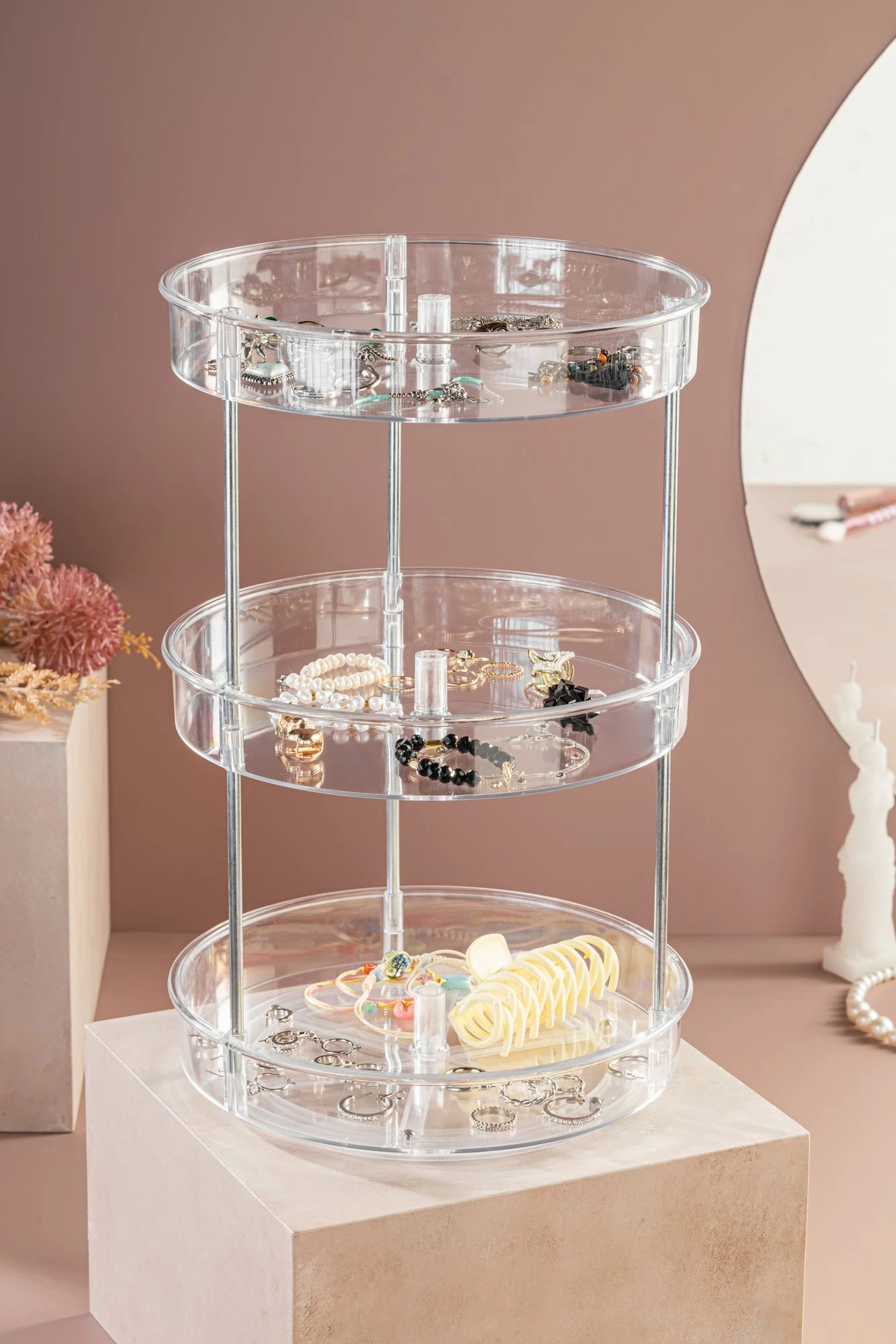 Organizues për make-up, transparent, CPLAS3