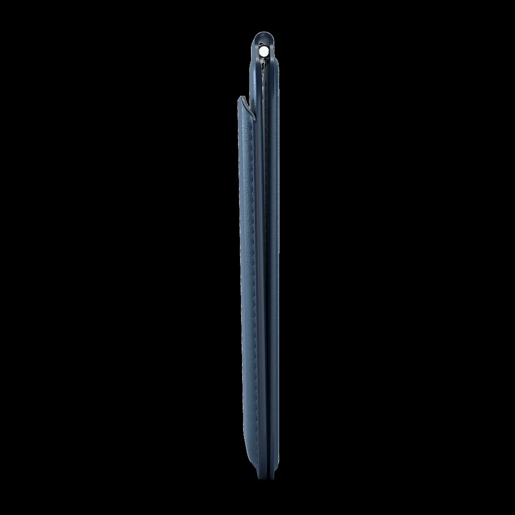 Satechi Vegan-Leather Magnetic Wallet Stand Dark Blue
