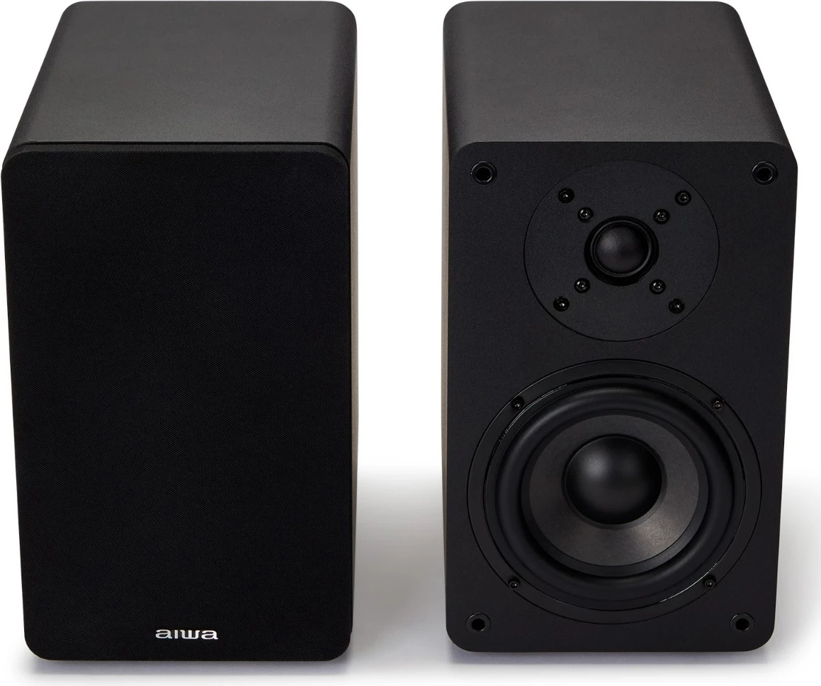 Altoparlantë Hi‑Fi Aiwa SP-A100, 2x70W RMS, të zeza, set 2 copë