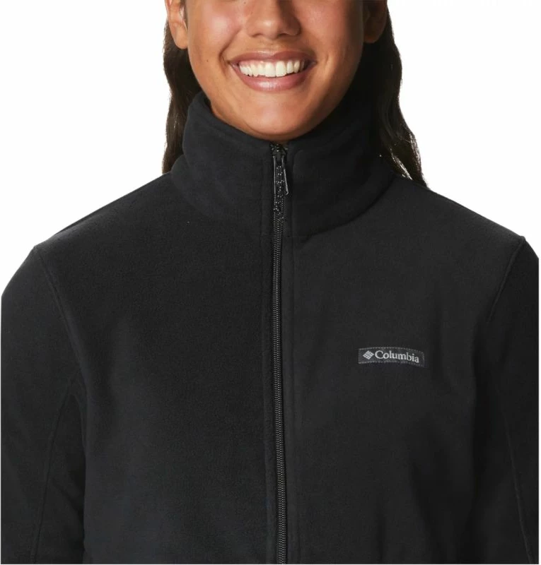 Duks për femra Columbia Basin Trail III Full Zip Fleece 1938041 010, e zezë [Madhësia: S]