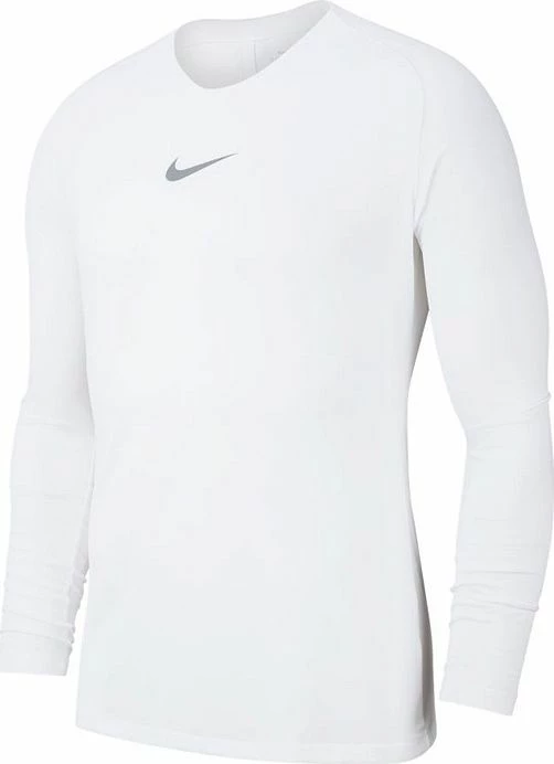 Bluzë termike me mëngë të gjata Nike JR Dry Park First Layer AV2611-100, 122 cm, e bardhë